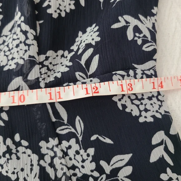 Tommy Hilfiger Floral Printed Belted Halter Midi Dress Size 4 - Picture 13 of 16